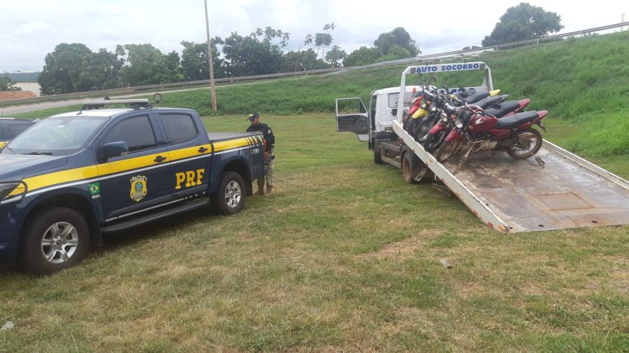 PRF recolhe 93 motocicletas irregulares em rodovias 